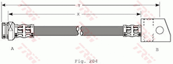 Brake Hose (PHA347)