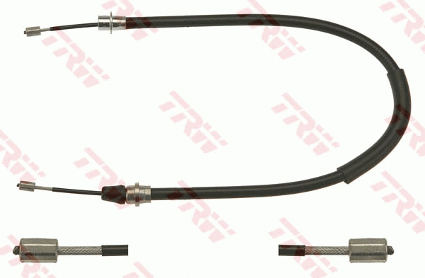 Cable Pull, parking brake (GCH1702)