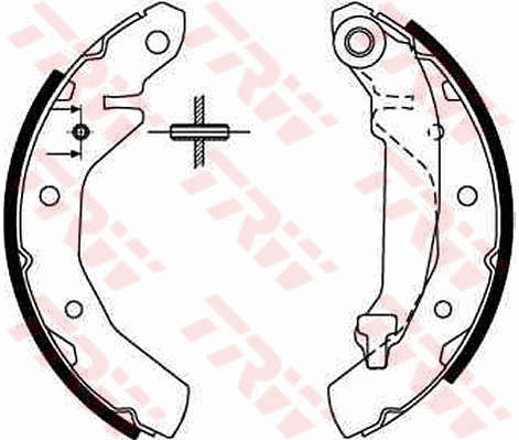 Brake Shoe Set (GS8646)