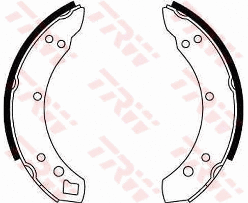 Brake Shoe Set (GS6066)
