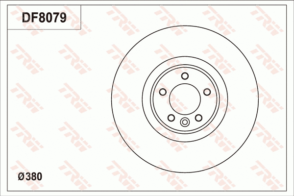Brake Disc (DF8079S)