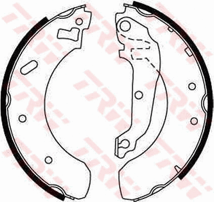 Brake Shoe Set (GS6215)