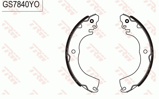 Brake Shoe Set (GS7840)