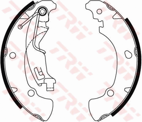 Brake Shoe Set (GS8488)