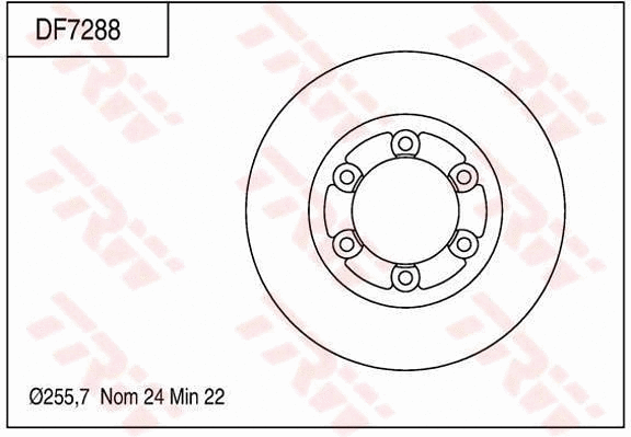 Brake Disc (DF7288)