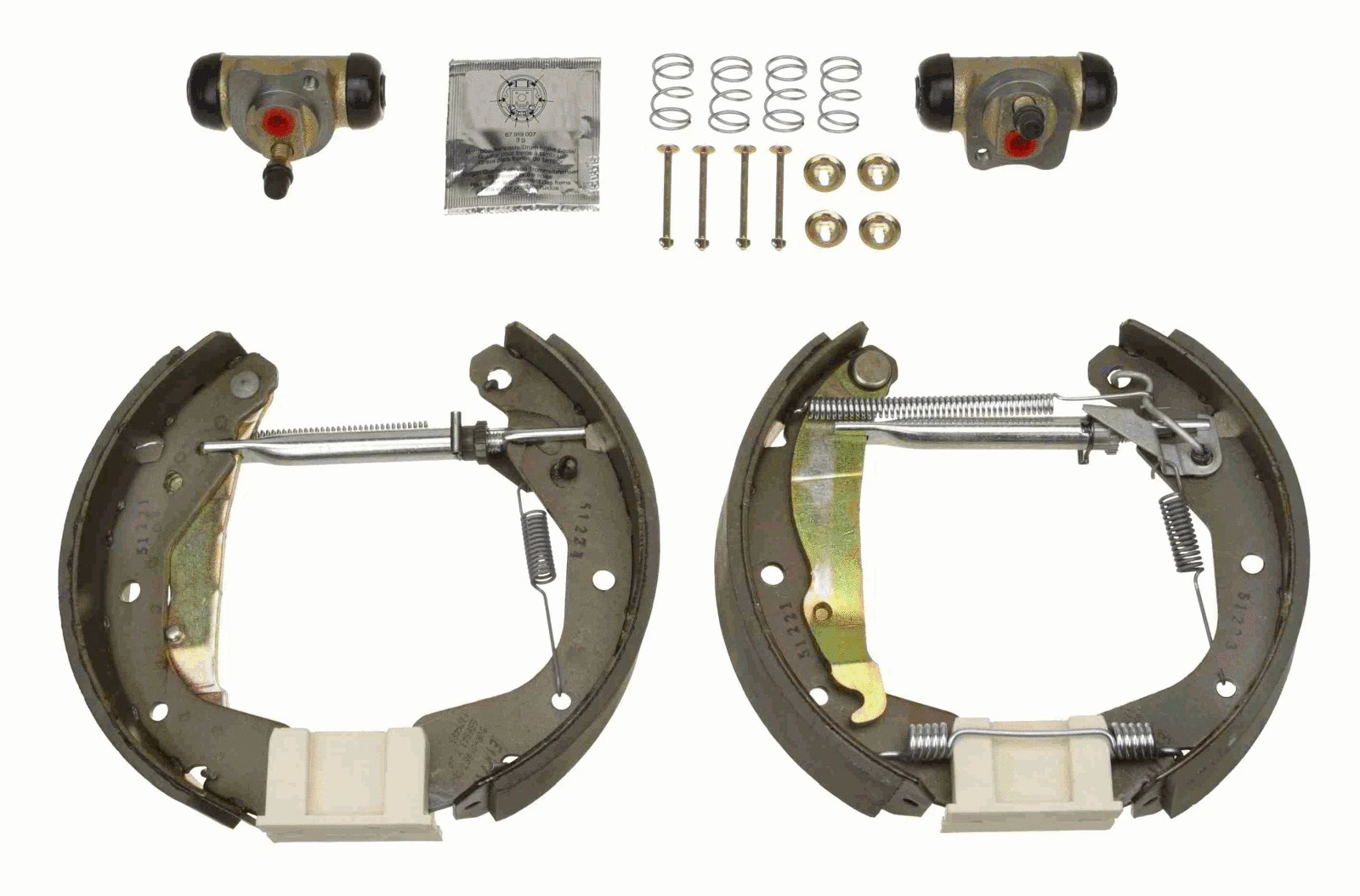 Brake Shoe Set (GSK1625)