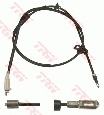 Cable Pull, parking brake (GCH541)