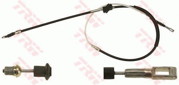 Cable Pull, parking brake (GCH1658)