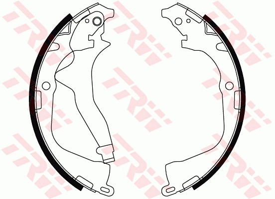 Brake Shoe Set (GS8800)