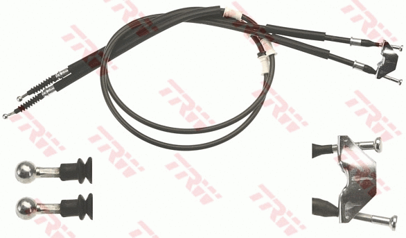 Cable Pull, parking brake (GCH612)