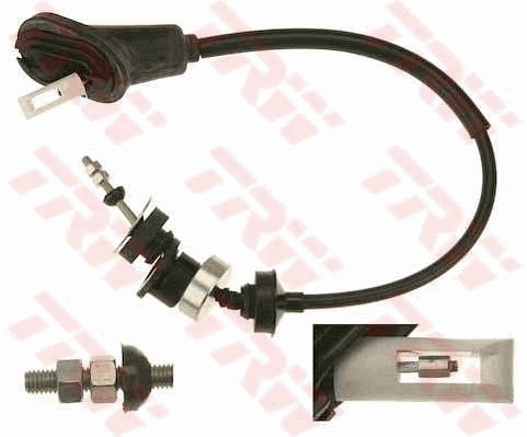 Cable Pull, clutch control (GCC1714)